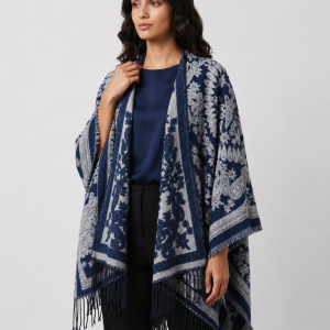 Ruana Verona Azul